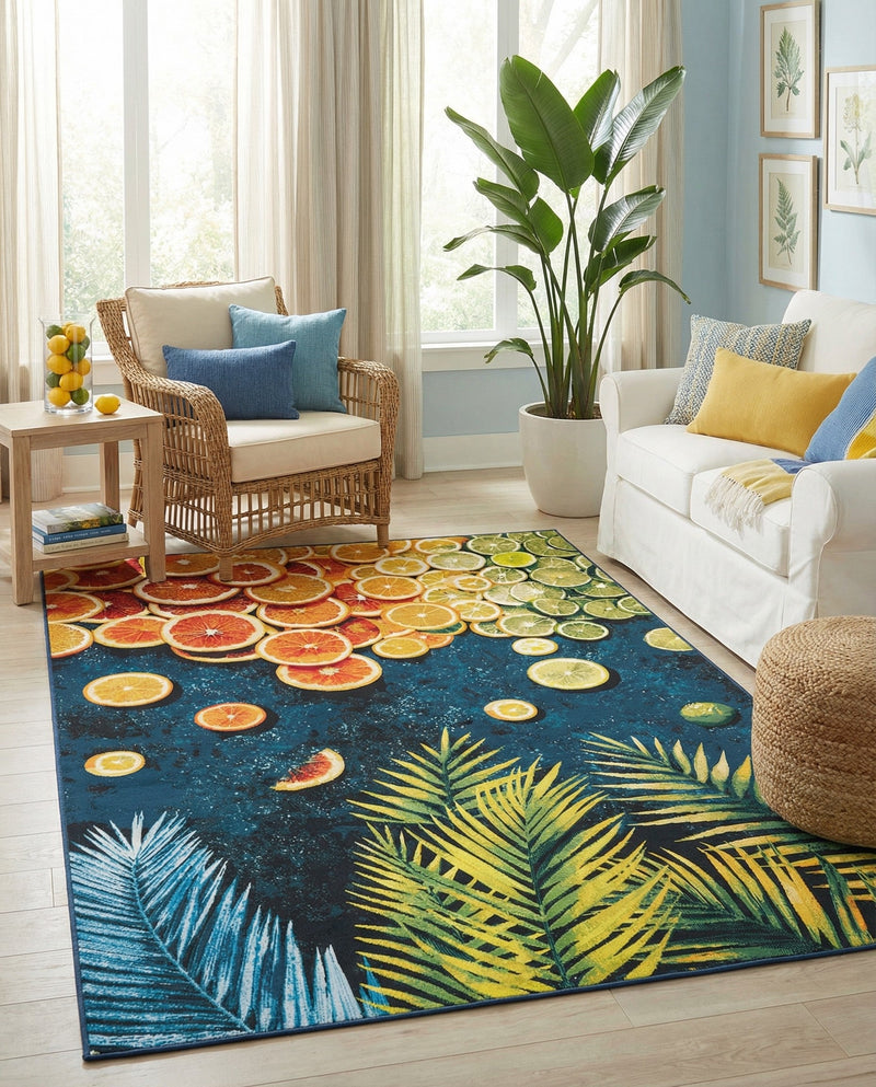Seaside Haven Rugs Collection Area Rug -  Dunes Rectangle Multi  lifestyle 20
