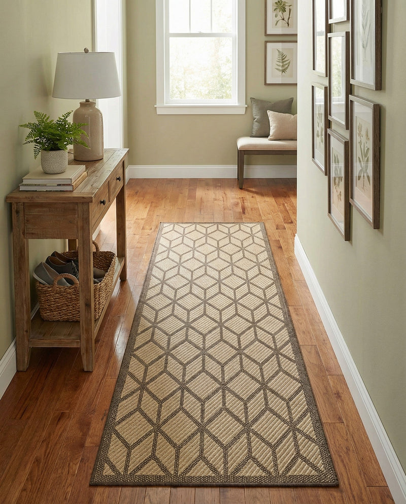 Sahara Sands Collection Area Rug -  Mut Runner Natural  lifestyle 40