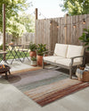 Urban Terrace Collection Area Rug -  Corsica Rectangle Multi  lifestyle 23