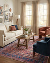 Zahara Oasis Collection Area Rug -  Meknes Rectangle Antique Pink  lifestyle 5