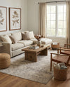 Seville Stripes Collection Area Rug -  Cordoba (Gray) Rectangle Gray  lifestyle 17
