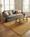 Woven Seaside Jute Collection Area Rug - Savannah (Yellow) Rectangle Yellow  lifestyle 26