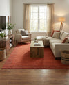 Studio Haven Collection Area Rug -  Conservatory (Terracotta) Rectangle Terracotta  lifestyle 16