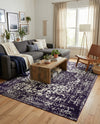 Georgetown Rugs Collection Area Rug - Dupont (Navy Blue) Rectangle Navy Blue  lifestyle 9