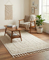 Sahara Chic Collection Area Rug -  Tangier Rectangle Ivory  lifestyle 32