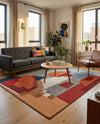 Urban Terrace Collection Area Rug -  Patio Rectangle Multi  lifestyle 9