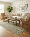 Urban Oasis Rugs Collection Area Rug -  Rooftop (Green) Rectangle Green  lifestyle 12
