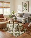 Urban Oasis Rugs Collection Area Rug -  Highrise (Green) Rectangle Green  lifestyle 19