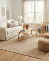Sahara Sands Collection Area Rug -  Rosetta Rectangle Natural  lifestyle 11