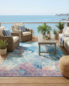 Seaside Haven Rugs Collection Area Rug - Marina Rectangle Multi  lifestyle 38
