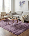 Studio Haven Collection Area Rug -  Gallery (Violet) Rectangle Violet  lifestyle 32