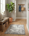 Riviera Elegance Collection Area Rug -  Vence Rectangle Dark Gray  lifestyle 20