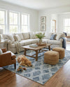 Aegean Elegance Washables Collection Area Rug -  Tinos Rectangle Ivory  lifestyle 50
