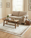 Coastal Haven Collection Area Rug -  Mariner Rectangle Ivory  lifestyle 7