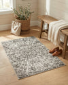 Riviera Elegance Collection Area Rug -  Eze Rectangle Dark Gray  lifestyle 13