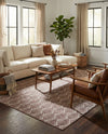 Geo Garden Lattice Collection Area Rug -  Casablanca Rectangle Dusty Rose  lifestyle 19