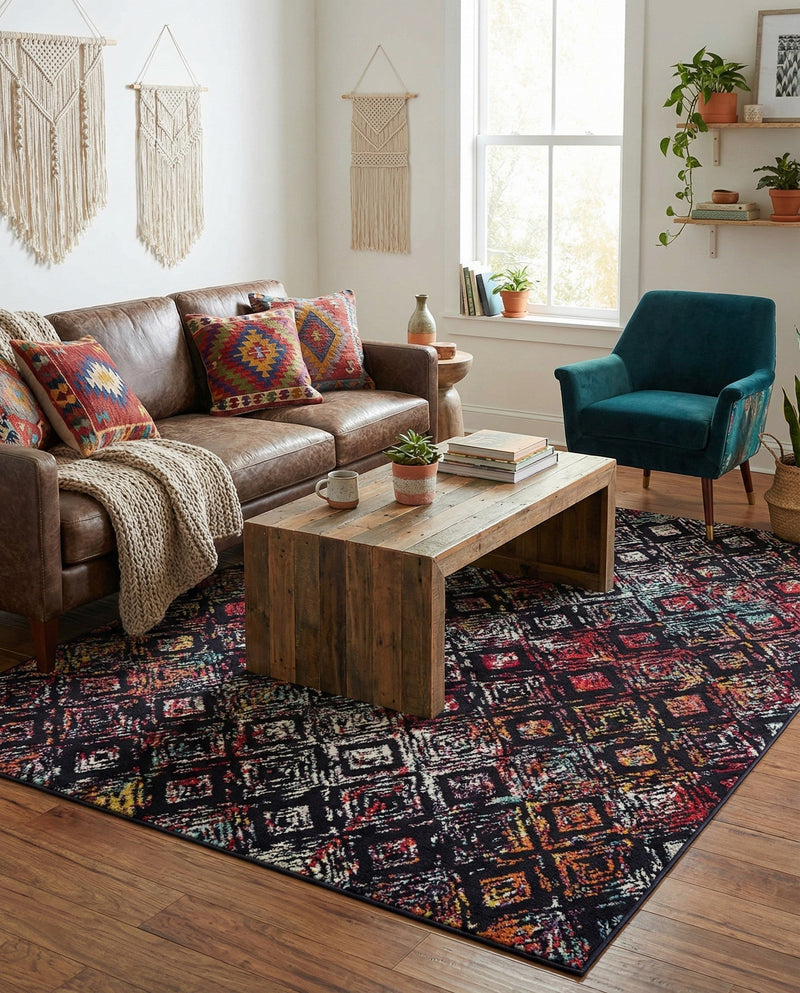 Brighton Terrace Collection Area Rug -  Ovingdean Rectangle Multi  lifestyle 12