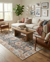Heritage Elegance Collection Area Rug -  Topkapi Rectangle Black  lifestyle 48