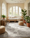 Riviera Elegance Collection Area Rug -  Monaco (Light Gray) Rectangle Light Gray  lifestyle 16