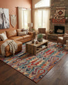 Urban Terrace Collection Area Rug -  Arcade Rectangle Multi  lifestyle 59