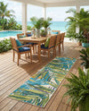 Seaside Blooms Collection Area Rug -  Arcadia Runner Multi  lifestyle 41
