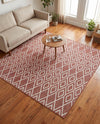 Urban Oasis Rugs Collection Area Rug -  Boulevard (Rust Red) Square Rust Red  lifestyle 57