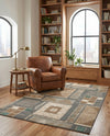 Savannah Sojourn Collection Area Rug -  Tsavo Rectangle Multi  lifestyle 5