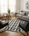 Urban Oasis Rugs Collection Area Rug -  Highrise (Charcoal Gray) Octagon Charcoal Gray  lifestyle 51