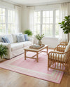 Bahama Breeze Outdoor Collection Area Rug -  Abaco Rectangle Pink  lifestyle 29