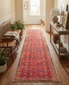 Heritage Elegance Collection Area Rug -  Fontainebleau Runner Red  lifestyle 47