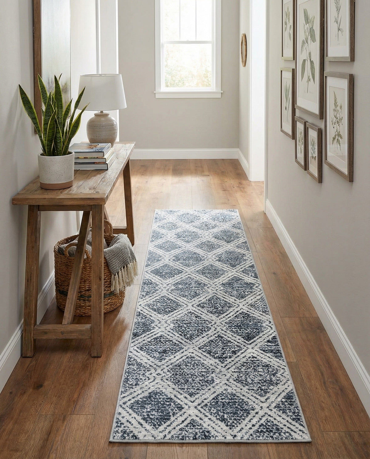 Aegean Elegance Washables Collection Area Rug -  Tinos Runner Ivory  lifestyle 197