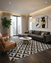 Urban Oasis Rugs Collection Area Rug -  Highrise (Charcoal Gray) Rectangle Charcoal Gray  lifestyle 33