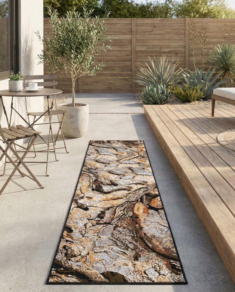 Urban Terrace Collection Area Rug -  Horizon Runner Multi  lifestyle 78