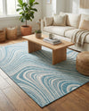 Urban Terrace Collection Area Rug - Soho Rectangle Light Aqua  lifestyle 44