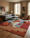Urban Terrace Collection Area Rug -  Patio Rectangle Multi  lifestyle 14
