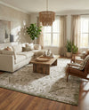 Tribal Terrace Treasures Collection Area Rug - Mayan Marina (Green) Rectangle Green  lifestyle 37