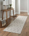 Savannah Pergola Collection Area Rug -  Pavilion (Light Gray) Runner Light Gray  lifestyle 41