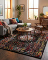 Brighton Terrace Collection Area Rug -  Withdean Rectangle Multi  lifestyle 17