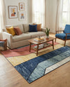 Marrakech Mosaic Collection Area Rug -  Agadir Rectangle Multi  lifestyle 18