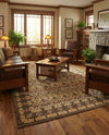 Chelsea Elegance Collection Area Rug -  Brompton (Brown) Rectangle Brown  lifestyle 37