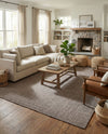 Seaside Serenity Collection Area Rug - Veranda (Light Brown) Rectangle Light Brown  lifestyle 8