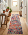 Colorburst Oasis Collection Area Rug -  Prism Runner Multi  lifestyle 55