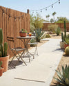Jill Zarin Sedona Oasis Outdoor Collection Area Rug - Coconino (Pebble Stones) Runner Pebble Stones  lifestyle 50