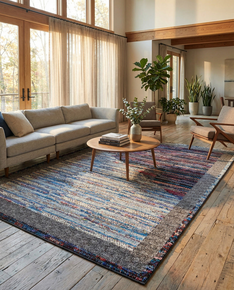 Urban Terrace Collection Area Rug -  Oasis Rectangle Multi  lifestyle 32
