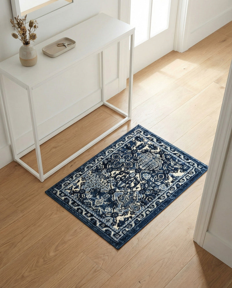 Horizon Collection Area Rug - Dawn Rectangle Blue  lifestyle 39