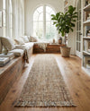 Savannah Jute Collection Area Rug - Tahoe Runner Natural  lifestyle 50