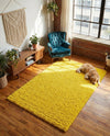 Plush Oasis Collection Area Rug - Serenity (Tuscan Sun Yellow) Rectangle Tuscan Sun Yellow  lifestyle 16