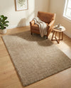 Cozy Comfort Shag Collection Area Rug - Haven (Khaki) Rectangle Khaki  lifestyle 21