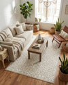 Andes Summit Collection Area Rug -  Pichincha Rectangle Snow White  lifestyle 14