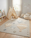 Wonder Tykes Collection Area Rug -  Joyscape Rectangle Multi  lifestyle 15